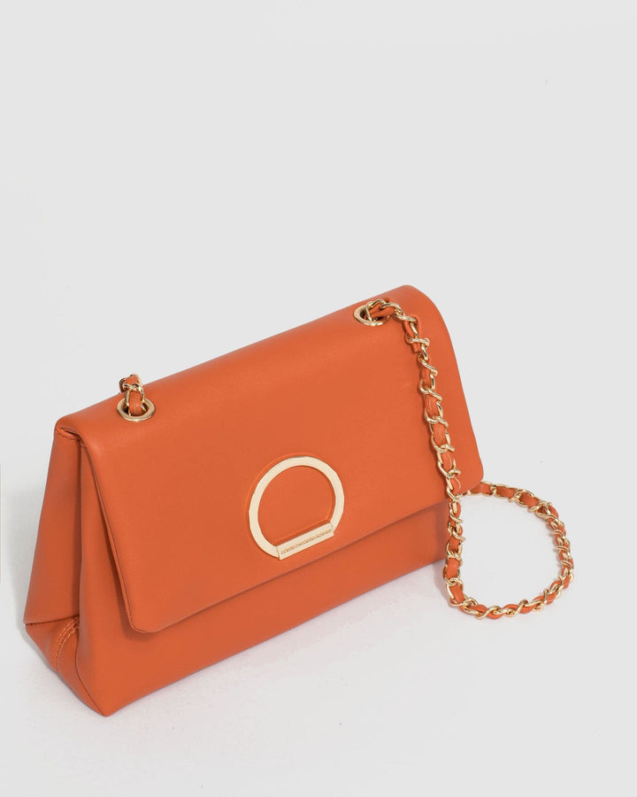 Orange Malia Crossbody Bag | Crossbody Bags