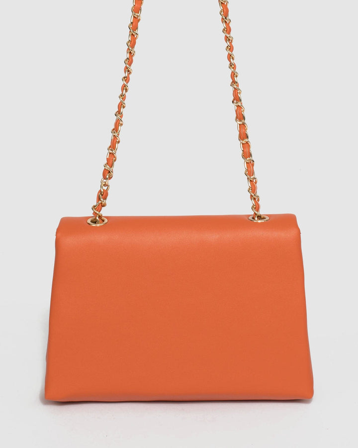 Orange Malia Crossbody Bag | Crossbody Bags
