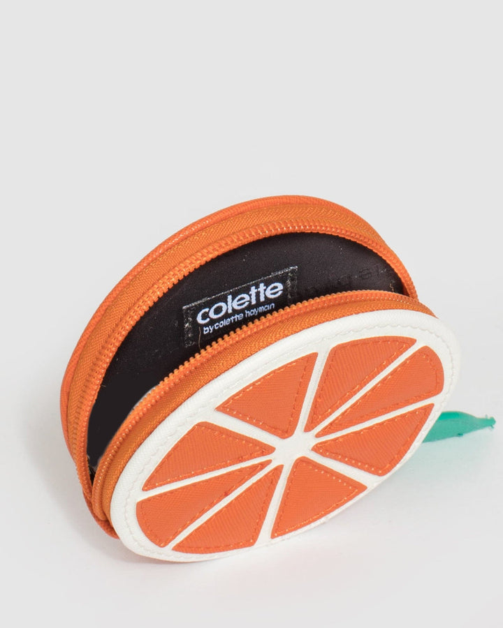 Colette by Colette Hayman Orange Orange Round Coin Purse