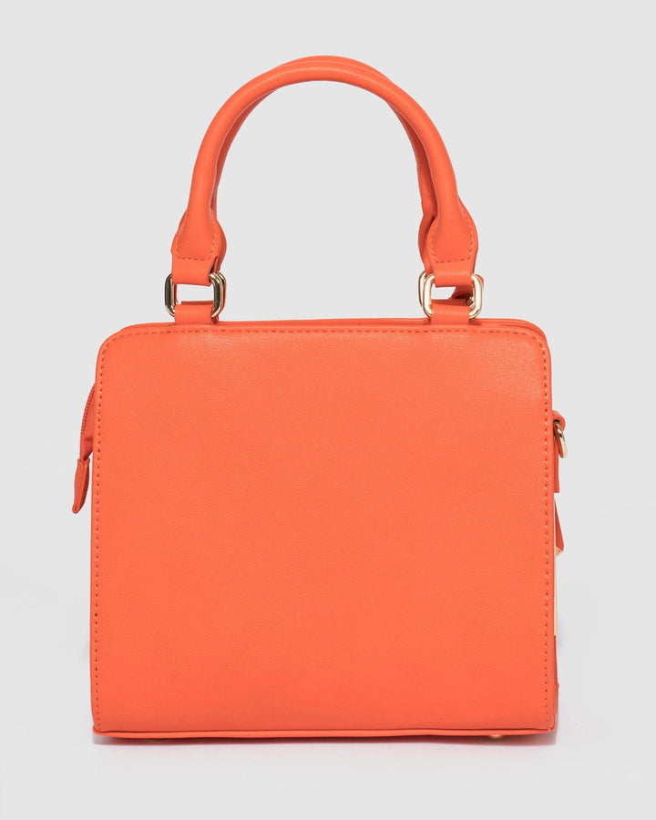 Colette by Colette Hayman Orange Sia Mini Tag Tote Bag