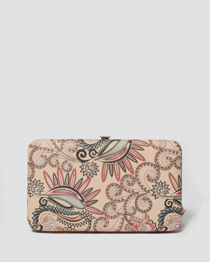 Paisley Print Eve Hardcase Wallet | Wallets