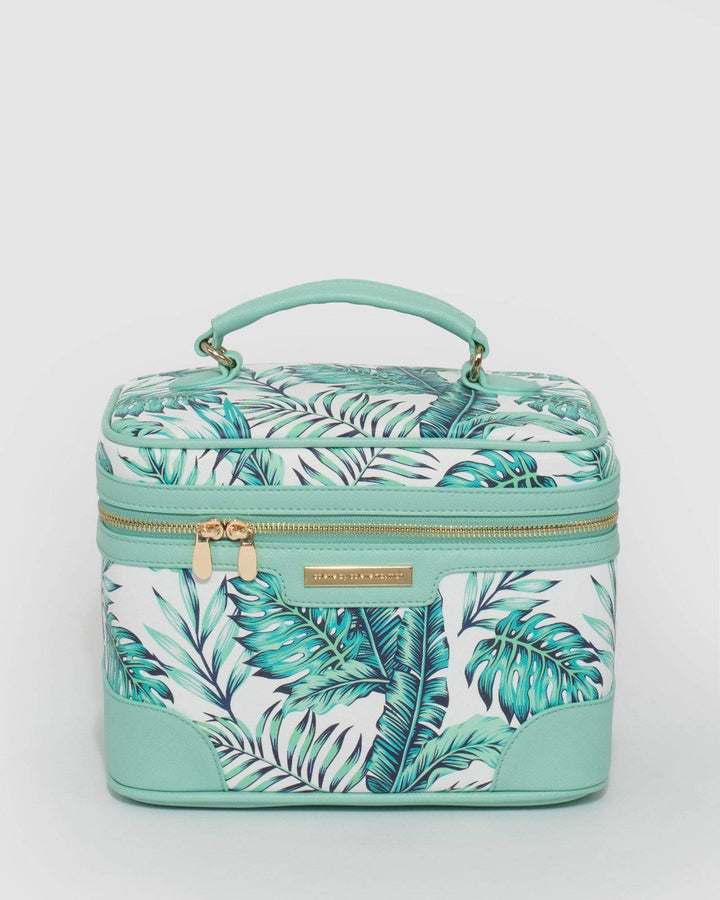 Palm Print Cosmetic Case Pack | Cosmetic Cases