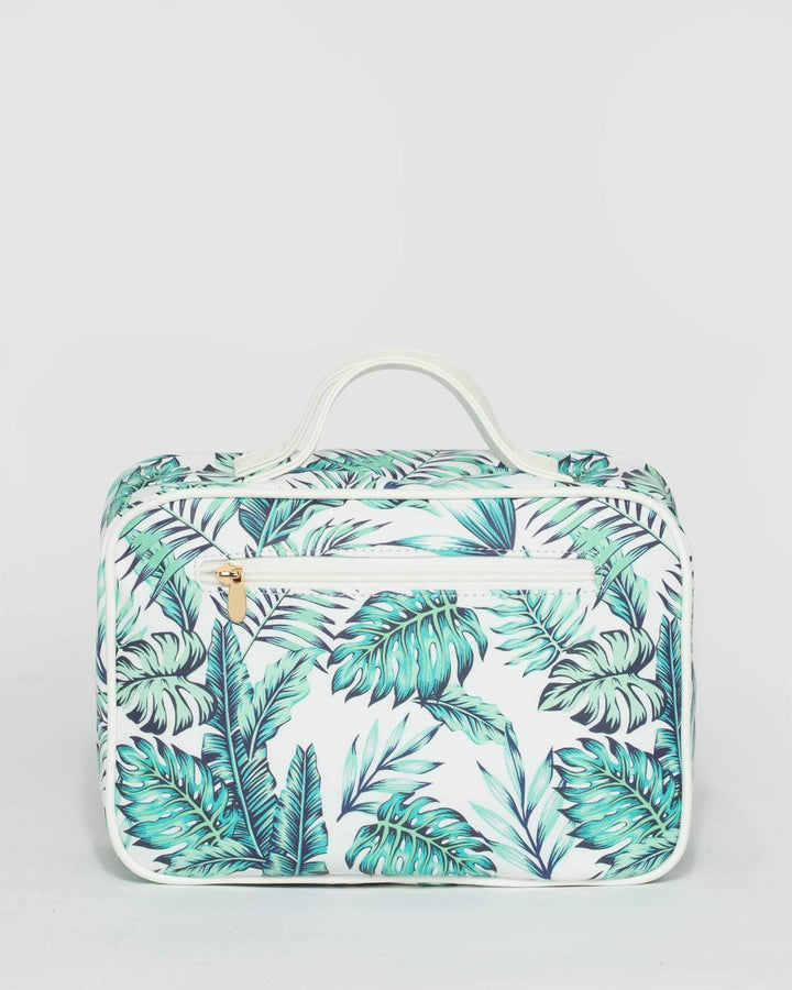 Palm Print Fold Out Cosmetic Case | Cosmetic Cases