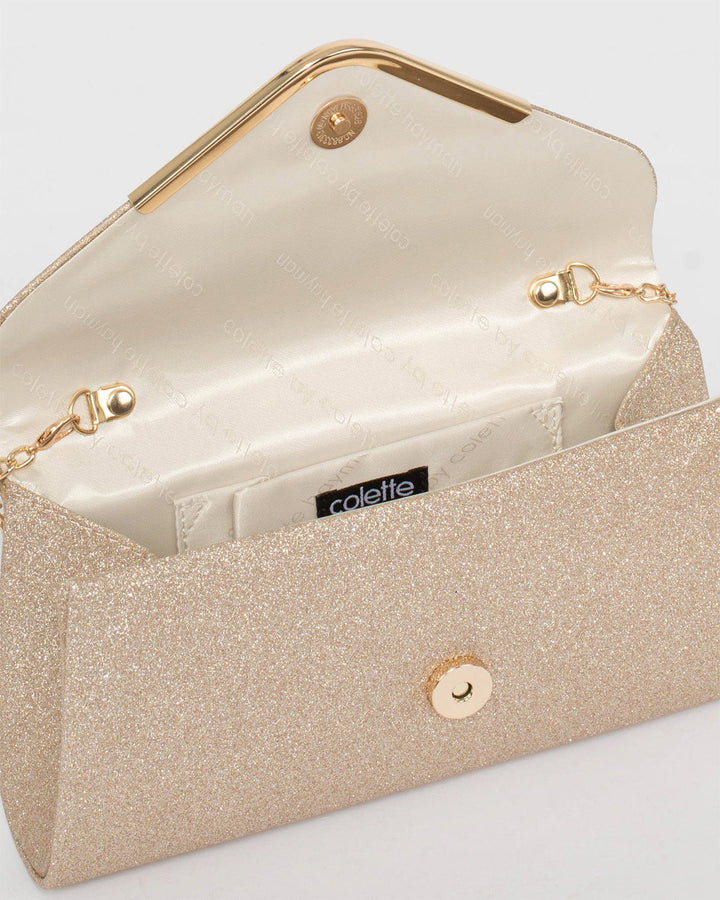 Colette by Colette Hayman Paula Gold Clutch
