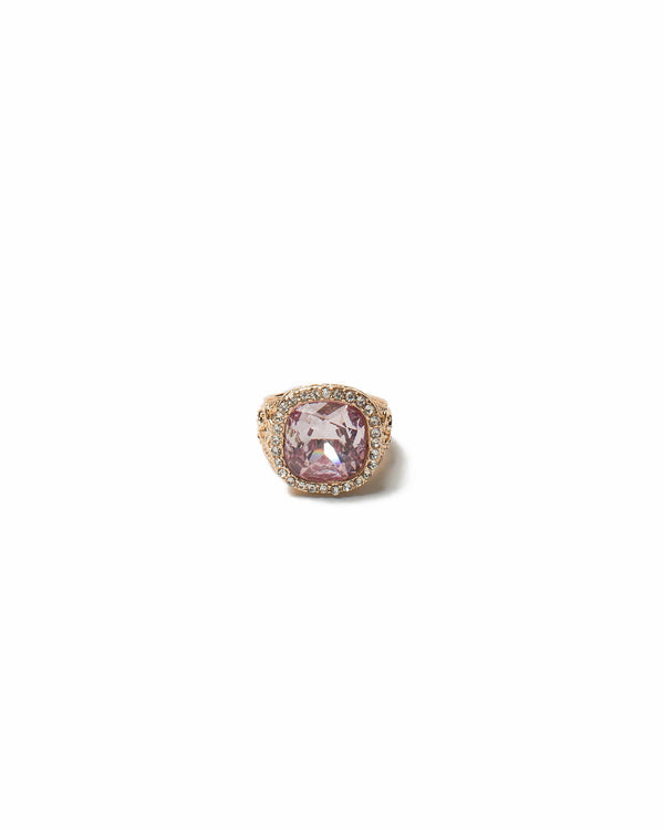 Colette by Colette Hayman Pave Stone Cocktail Ring - Small