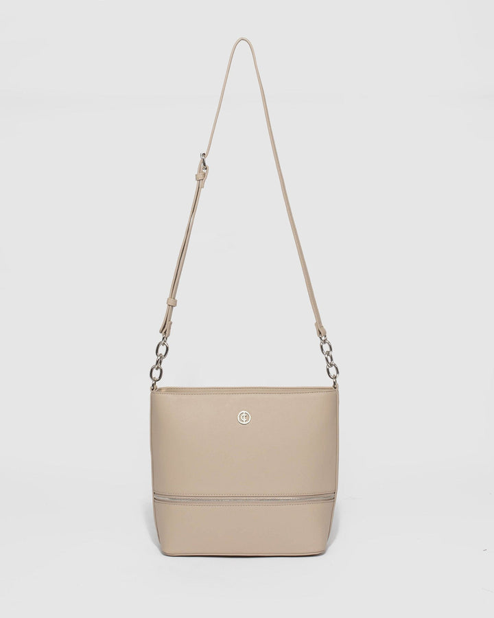 Colette by Colette Hayman Pia Taupe  Pouch Crossbody Bag