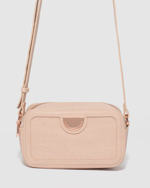 Pink Allegra Crossbody Bag | Crossbody Bags