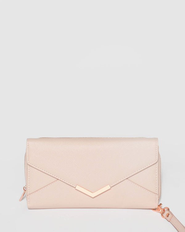 Pink Ally Envelope Wallet | Wallets