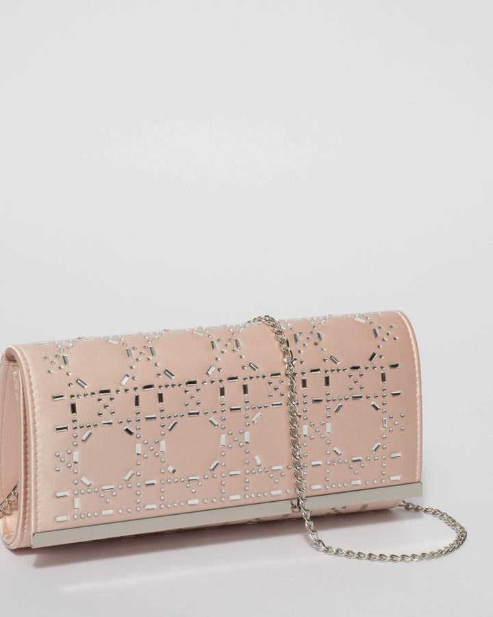Pink Alyce Clutch Bag | Clutch Bags