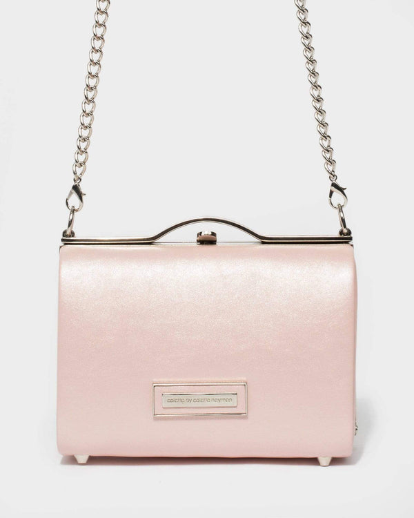 Pink Amari Clutch Bag | Clutch Bags