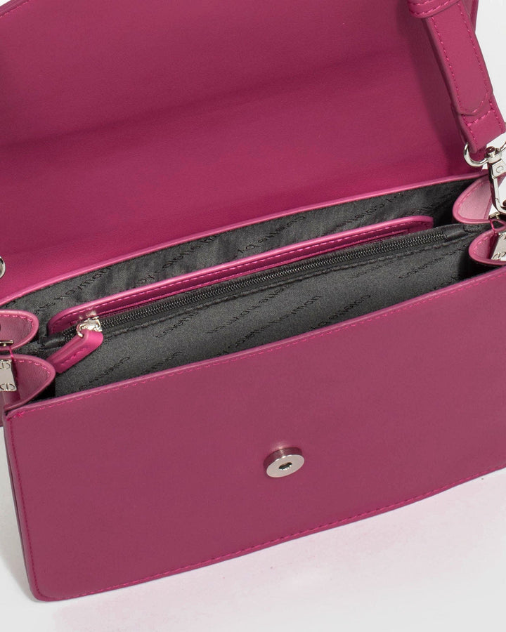 Colette by Colette Hayman Pink Andela Lock Crossbody Bag