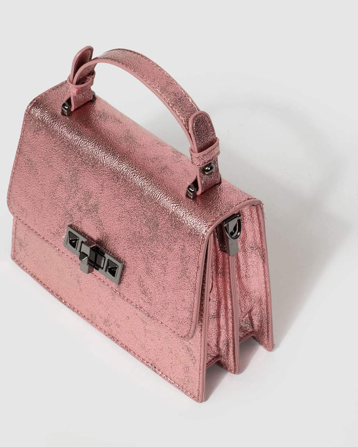 Colette by Colette Hayman Pink Angelika Top Handle Bag
