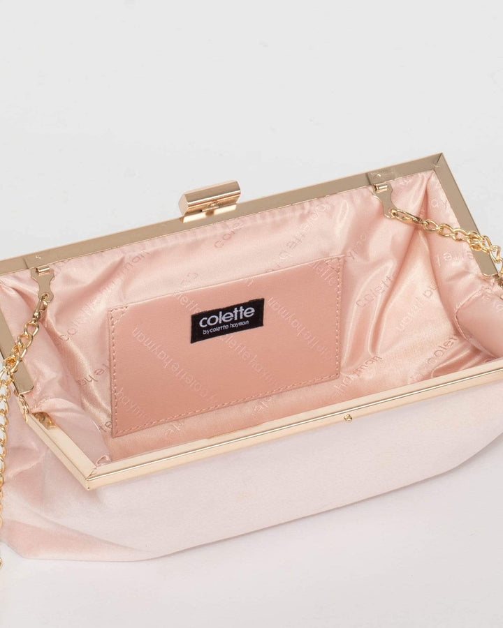 Pink Arya Cry Clutch Bag | Clutch Bags