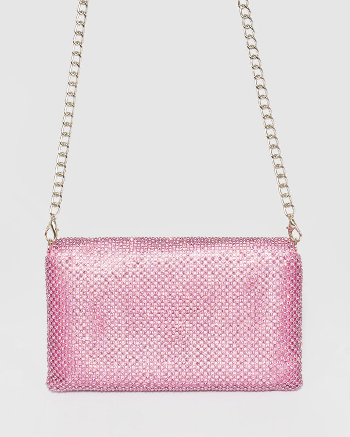 Colette by Colette Hayman Pink Audrina Clutch Bag