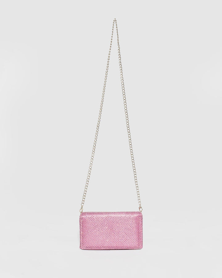 Colette by Colette Hayman Pink Audrina Clutch Bag