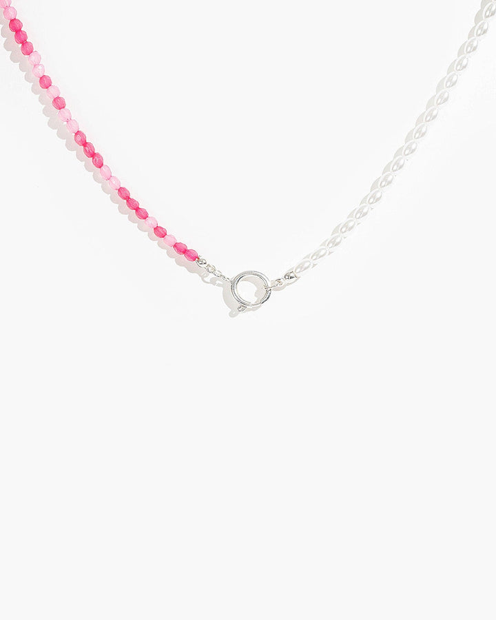 Colette by Colette Hayman Pink Bead And Pearl Detail Necklace