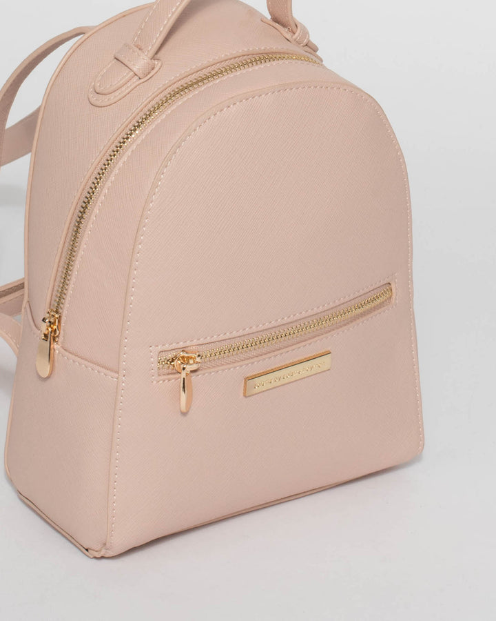 Pink Bianca Mini Backpack | Backpacks