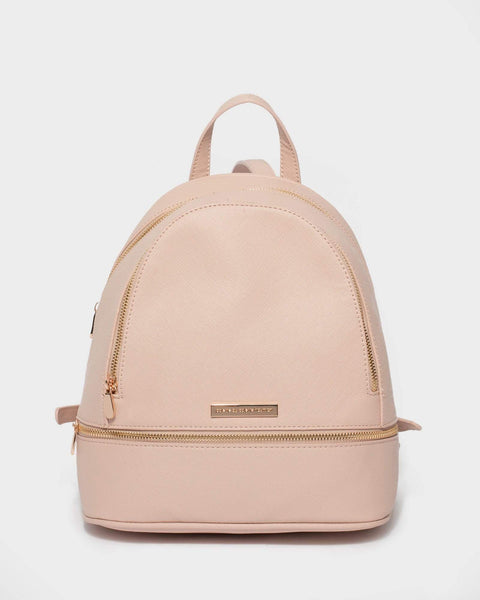 colette mini backpack Vegan Leather Bag | Pink Mini Backpack