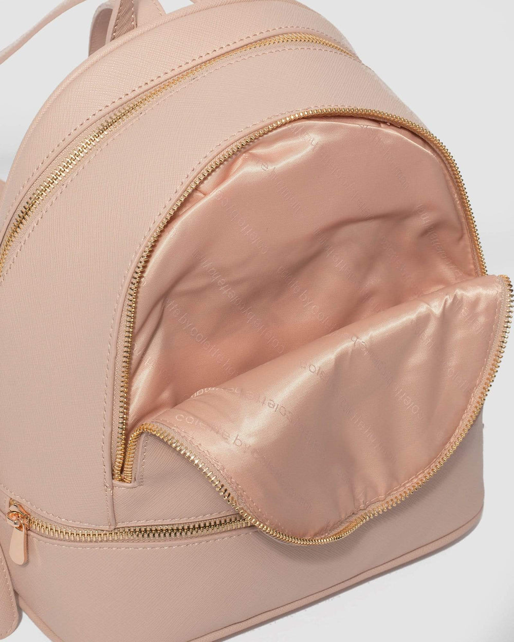 colette mini backpack Vegan Leather Bag | Pink Mini Backpack