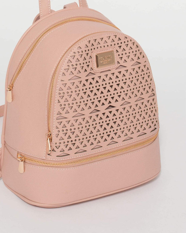 Pink Bridget Punchout Backpack | Backpacks