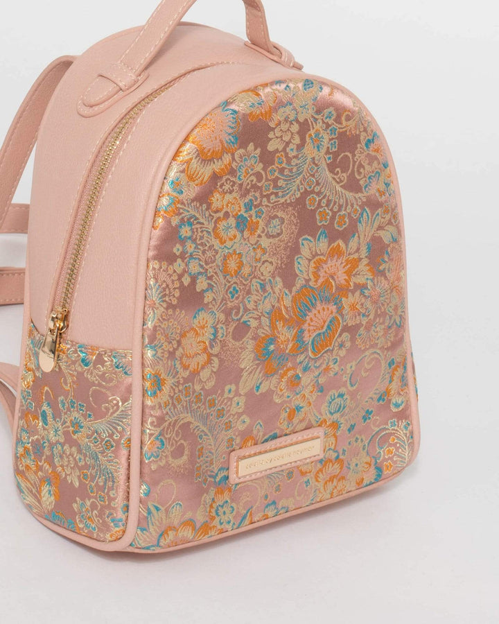 Pink Brie Mini Backpack | Backpacks