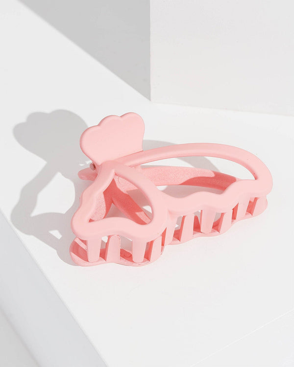 Colette by Colette Hayman Pink Butterfly Outline Claw Clip