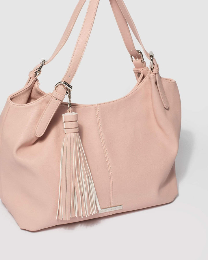 Pink Casey Slouch Tote Bag | Tote Bags