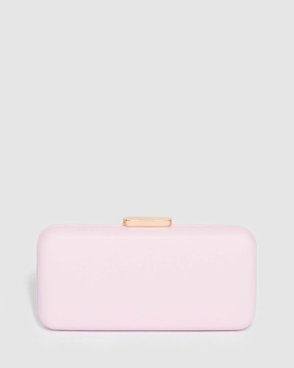 Colette by Colette Hayman Pink Charlie Hardcase Clutch Bag