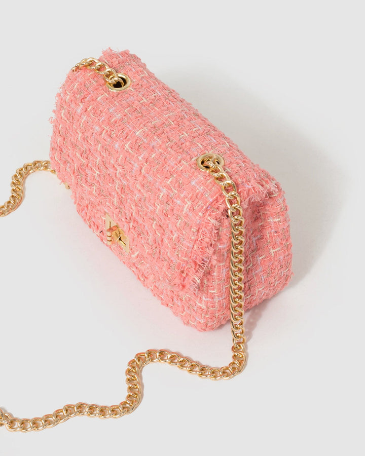 Colette by Colette Hayman Pink Chelsea Chain Crossbody Bag