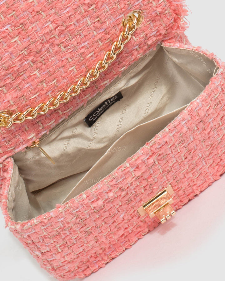 Colette by Colette Hayman Pink Chelsea Chain Crossbody Bag