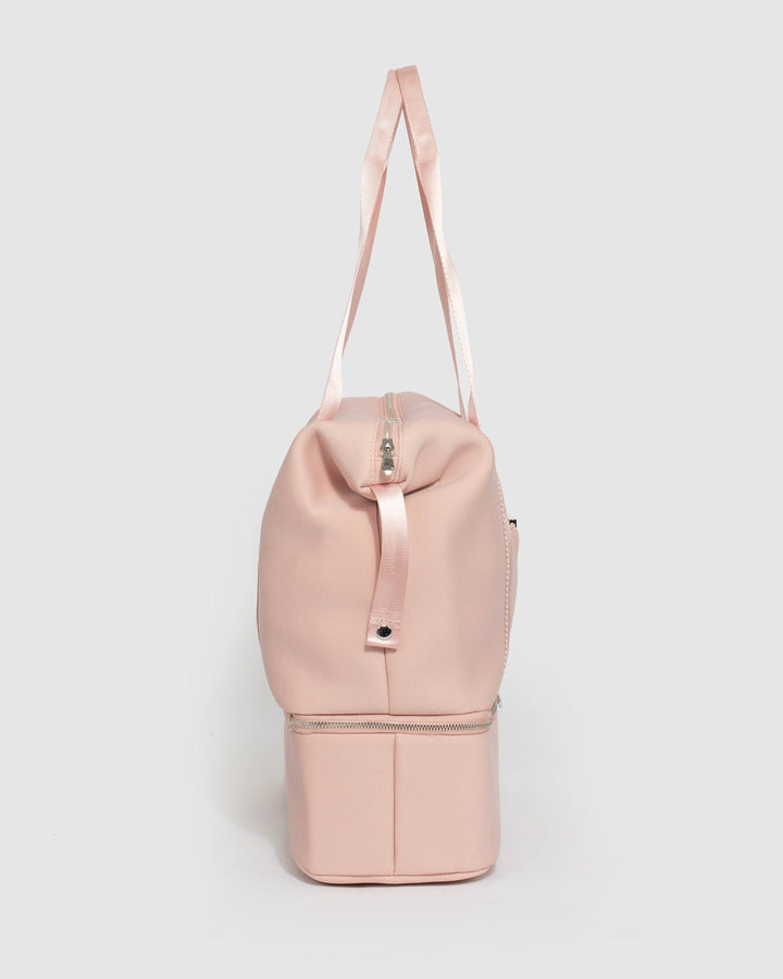 Pink Chrissy Pouch Gym Bag Online Colette Hayman colette by colette hayman