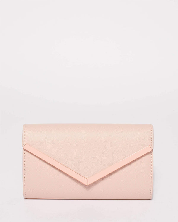 Pink Cindy Evening Clutch Bag | Clutch Bags
