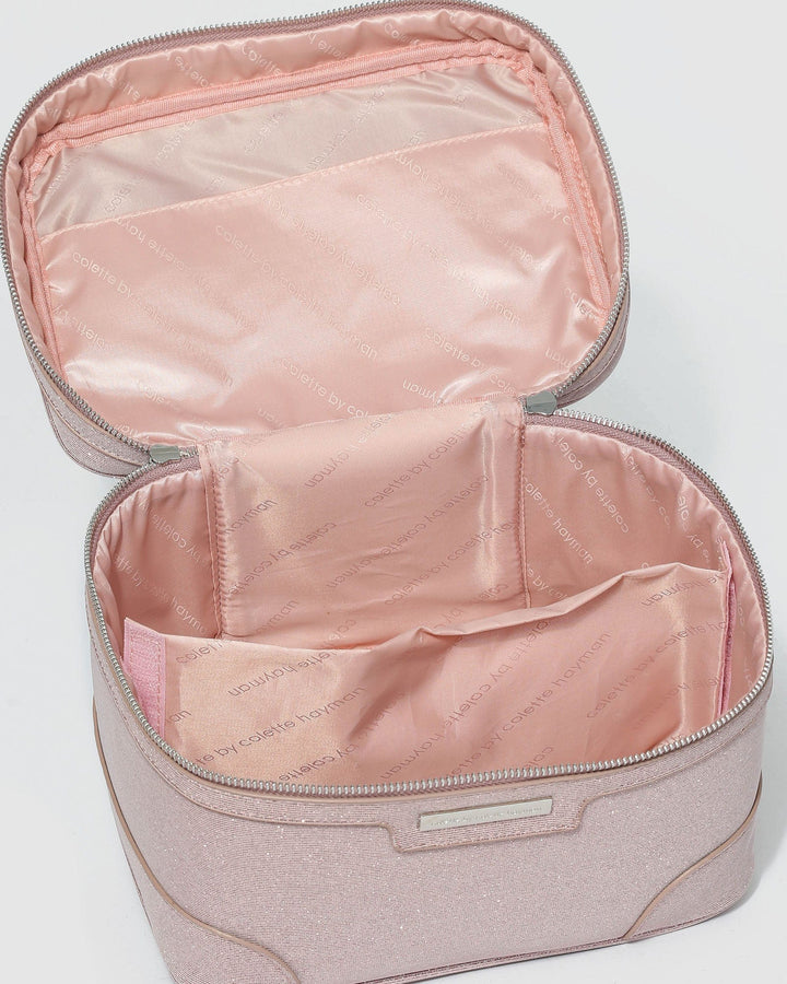 Colette by Colette Hayman Pink Cosmetic Case Pack