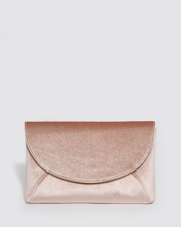 Pink Dalila Envelope Clutch Bag | Clutch Bags