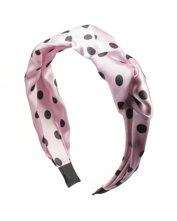 Colette by Colette Hayman Pink Dot Hair Knotted Headband