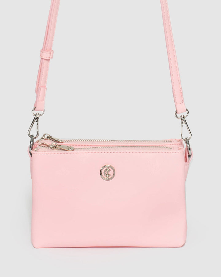 Colette by Colette Hayman Pink Double Crossbody Bag