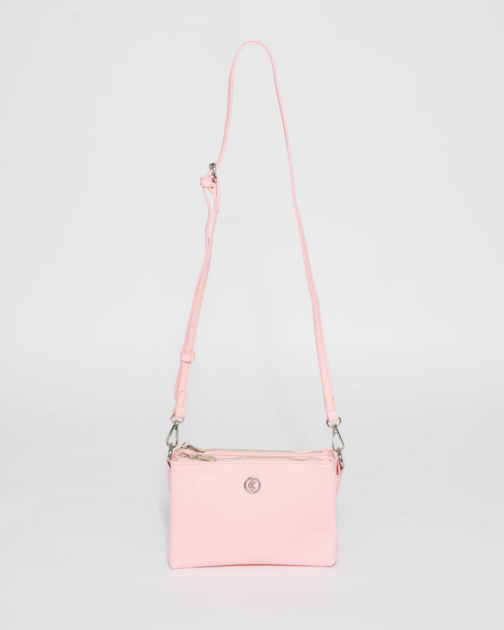 Colette by Colette Hayman Pink Double Crossbody Bag