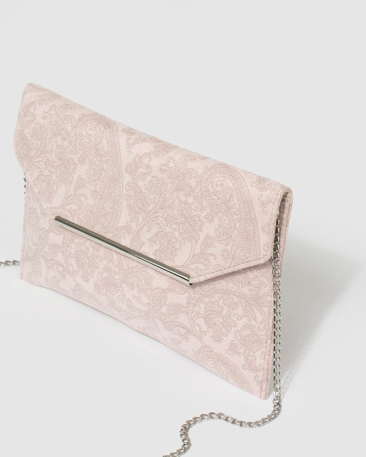 Colette by Colette Hayman Pink Evie Envelope Clutch Bag