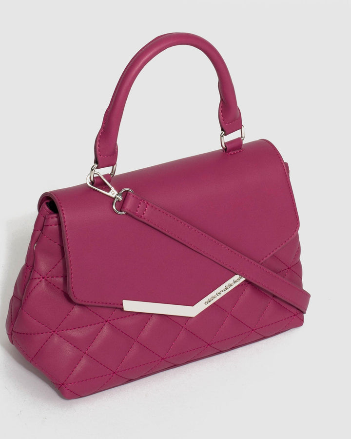 Colette by Colette Hayman Pink Fiala Top Handle Bag