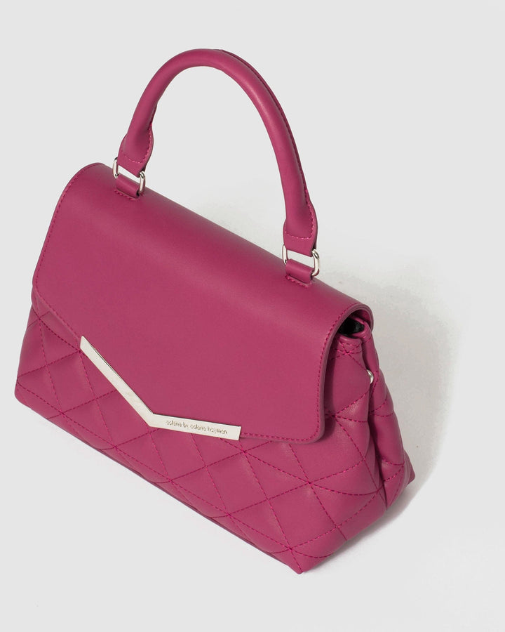 Colette by Colette Hayman Pink Fiala Top Handle Bag