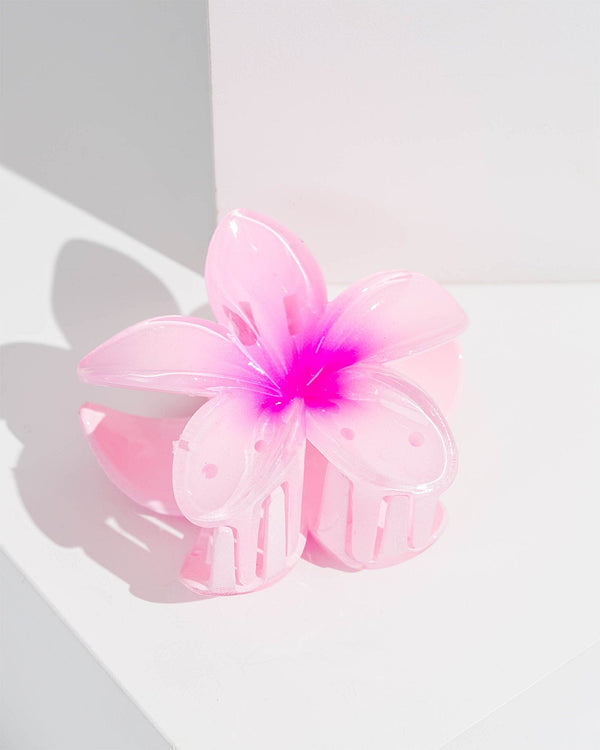 Colette by Colette Hayman Pink Frangipani Claw Clip