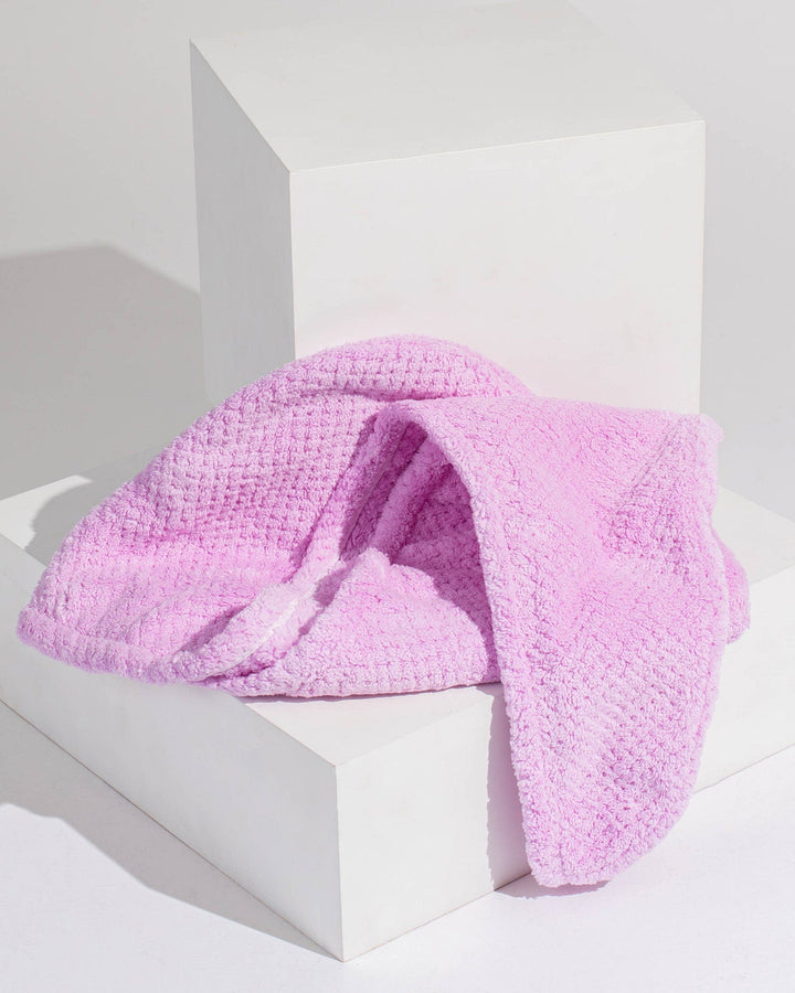 Colette by Colette Hayman Pink Hair Towel