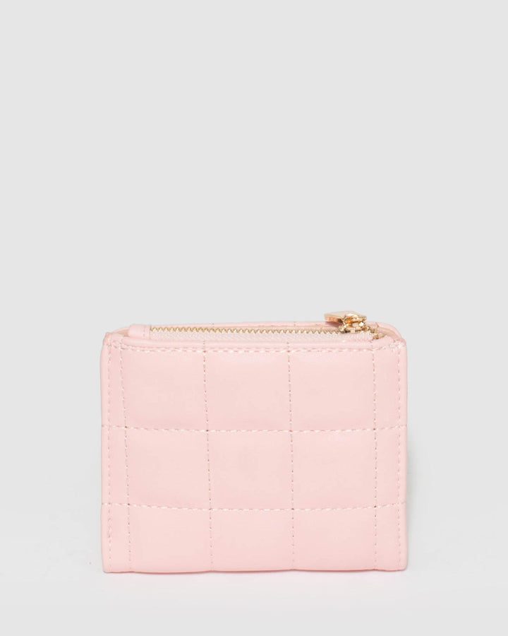 Colette by Colette Hayman Pink Han Square Quilt Mini Wallet