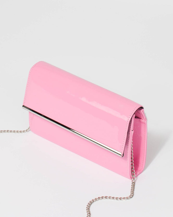 Colette by Colette Hayman Pink Harriet Clutch Bag