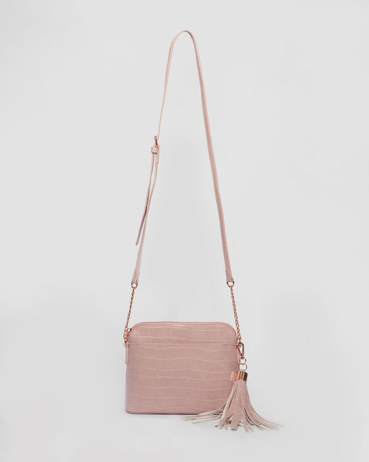 Pink Karen Crossbody Bag | Crossbody Bags