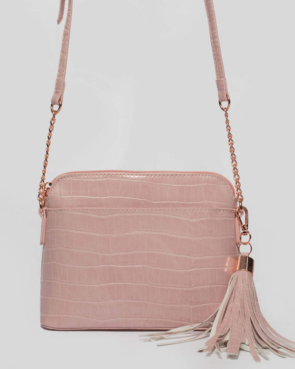 Pink Karen Crossbody Bag | Crossbody Bags