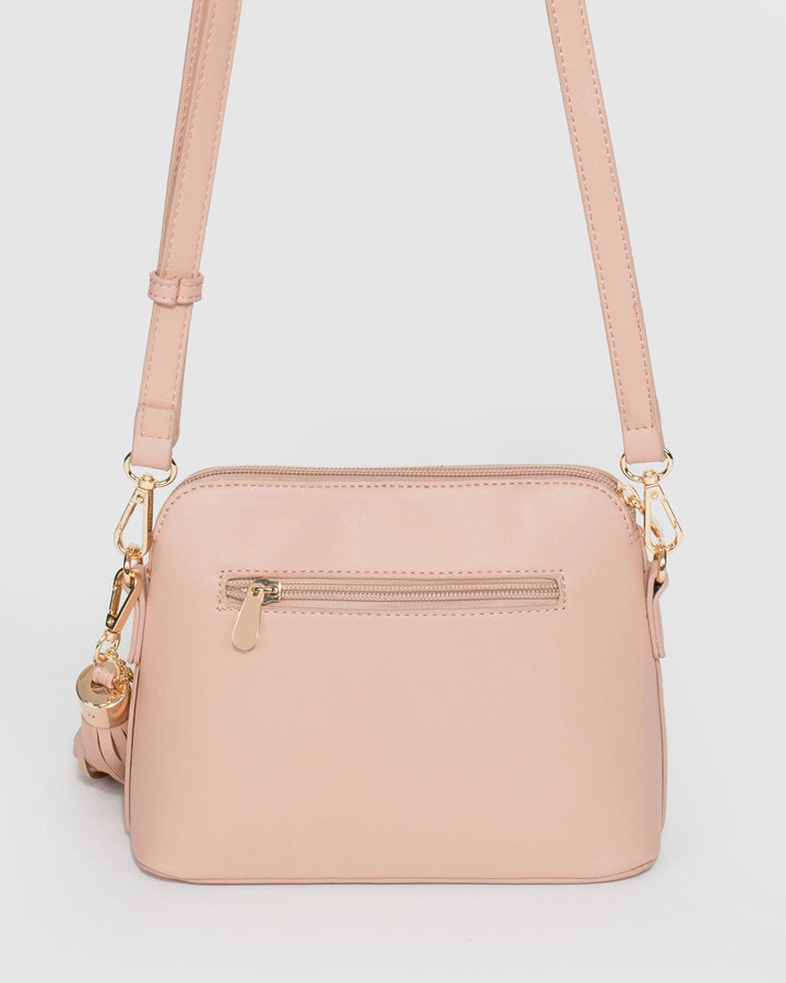 Colette by Colette Hayman Pink Karen Heart Charm Limited Edition Crossbody Bag