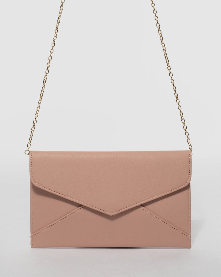 Pink Kelly Envelope Clutch Bag | Clutch Bags