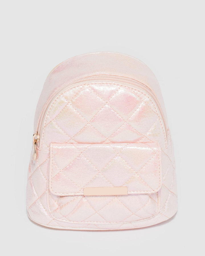 Colette by Colette Hayman Pink Kids Embroidered Backpack