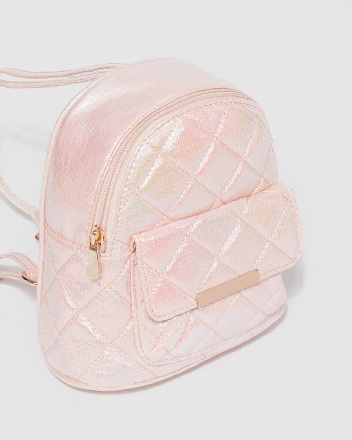 Colette by Colette Hayman Pink Kids Embroidered Backpack